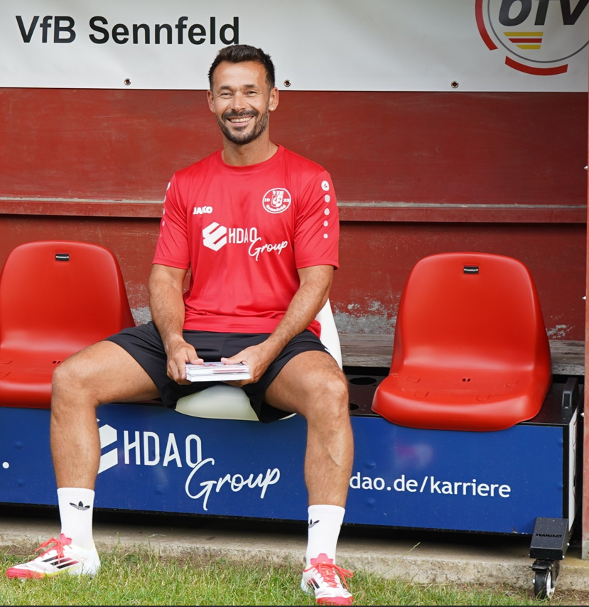 Marcel Baumann zu seiner Verlängerung